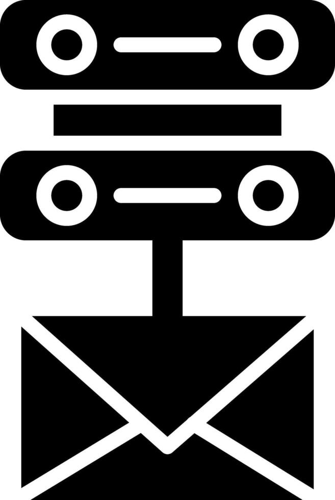 Email Server Vector Icon
