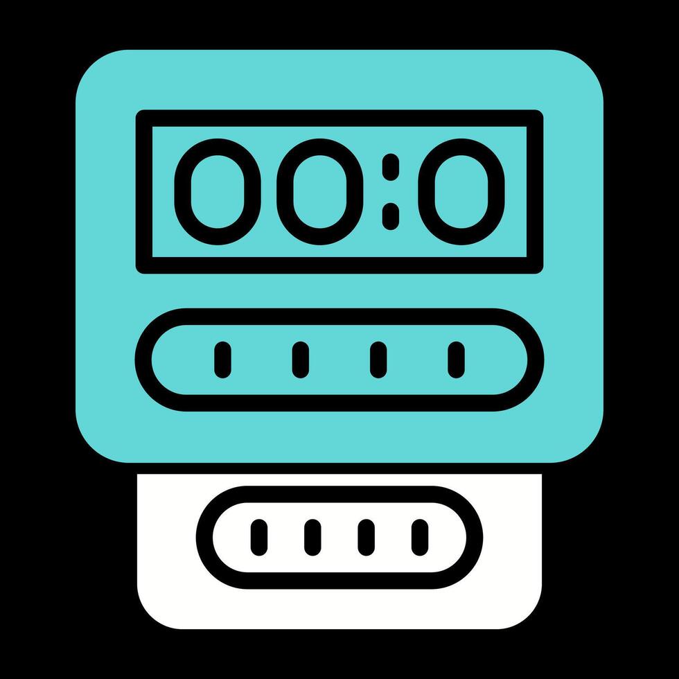 Electric Meter Vector Icon