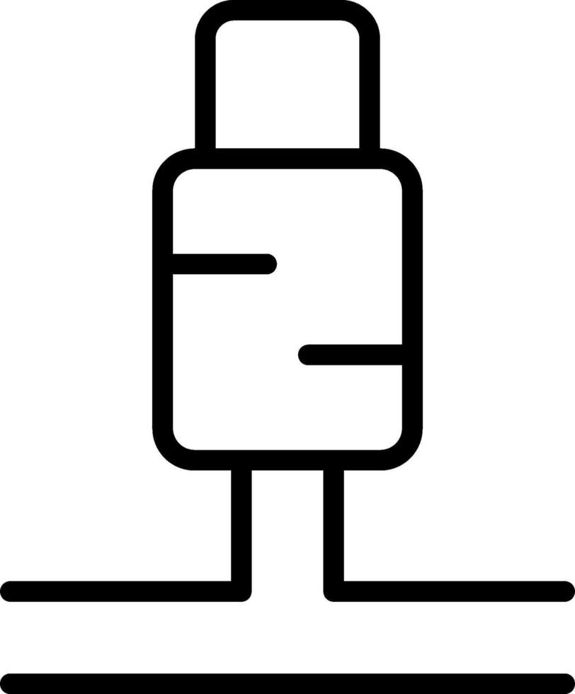 Usb Cable Vector Icon