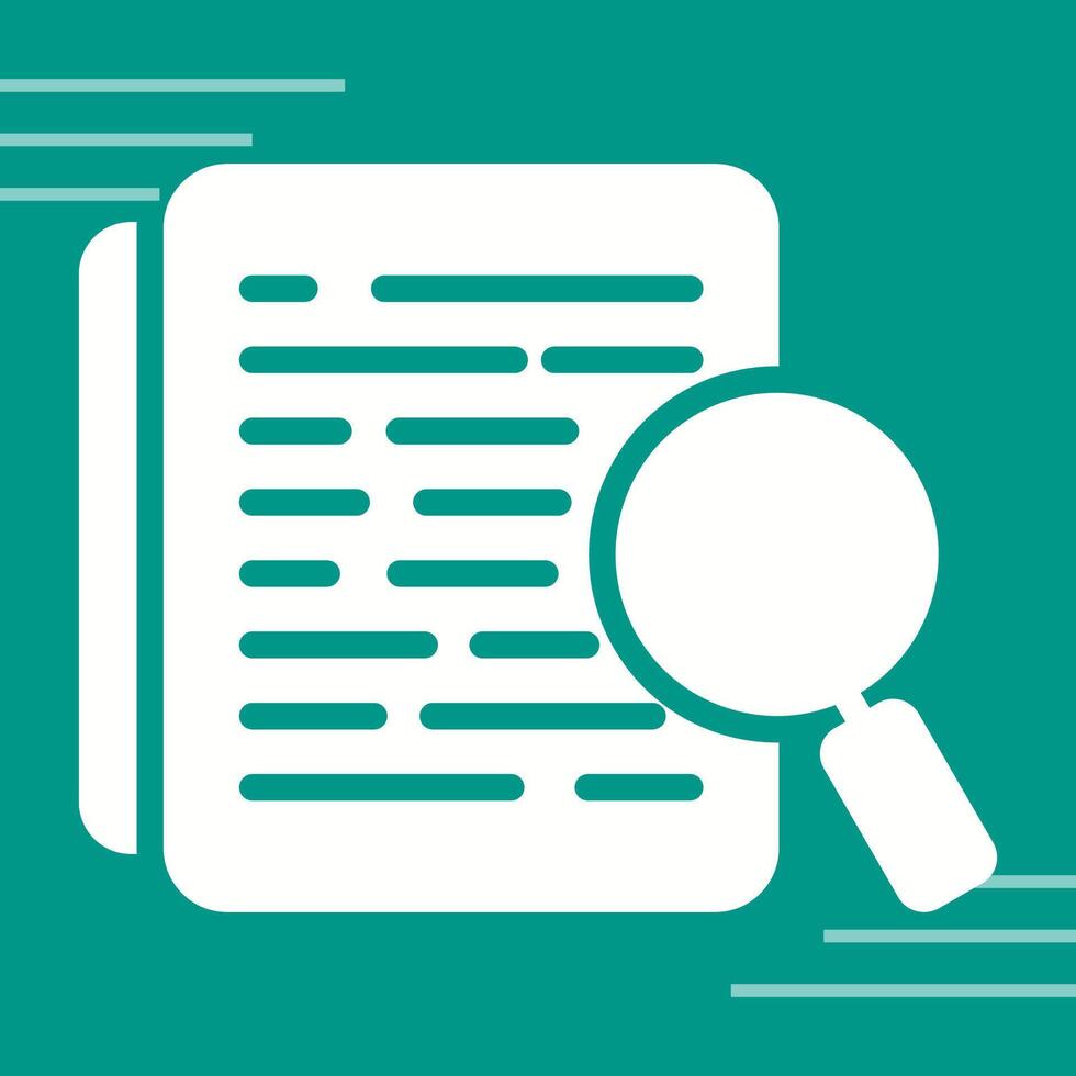 Document Review Vector Icon