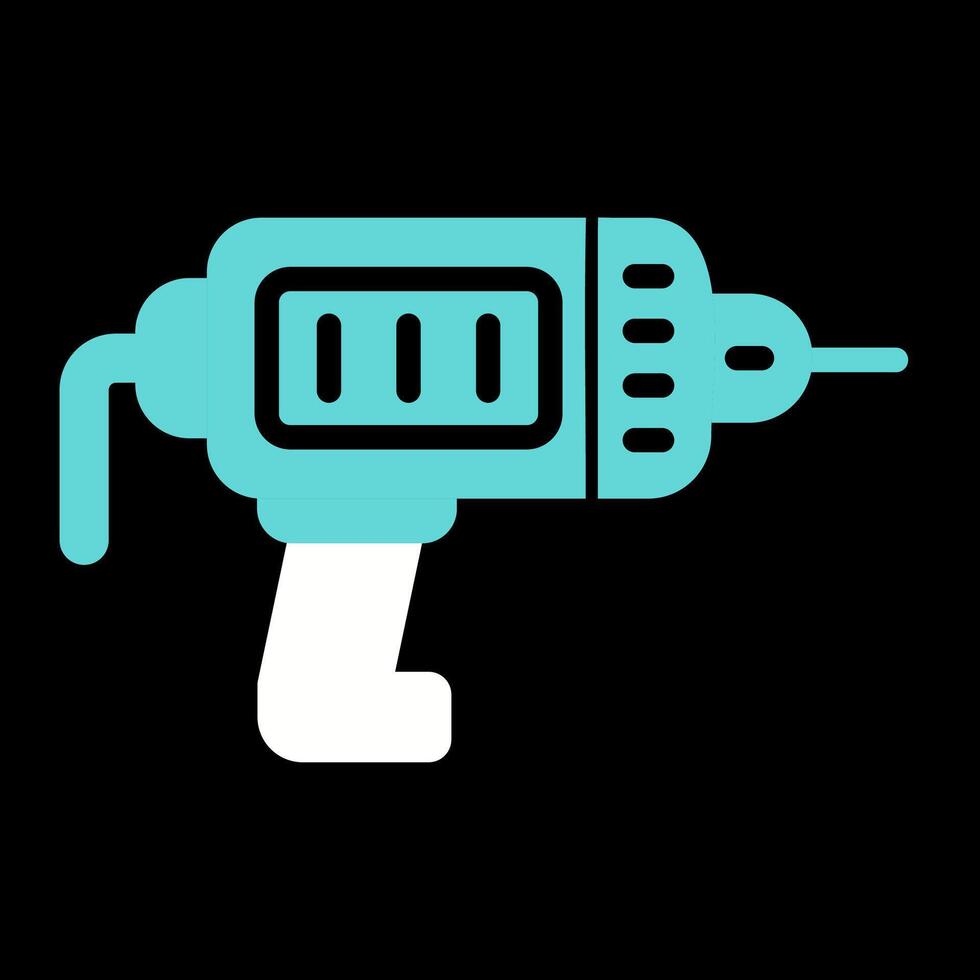 Electric Drill Vector Icon