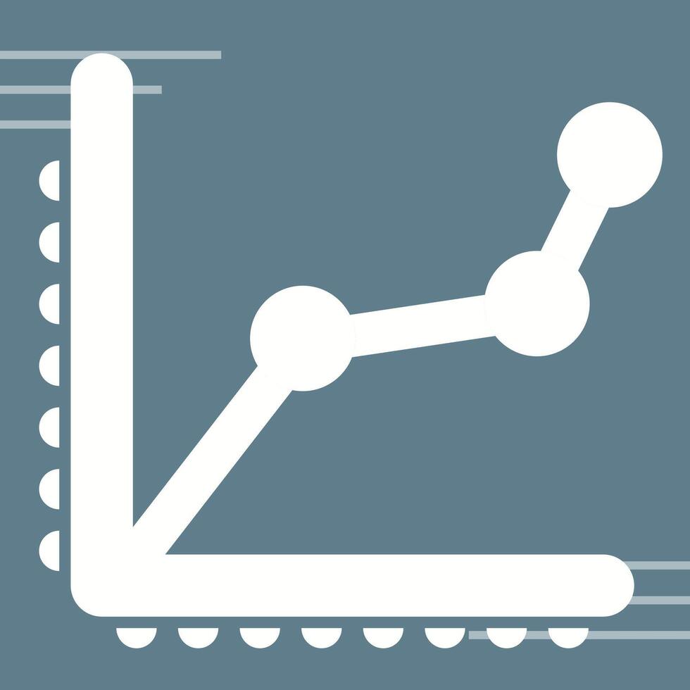 Line Chart Vector Icon