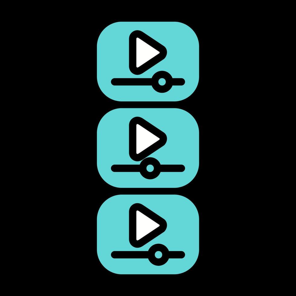 Videos Vector Icon
