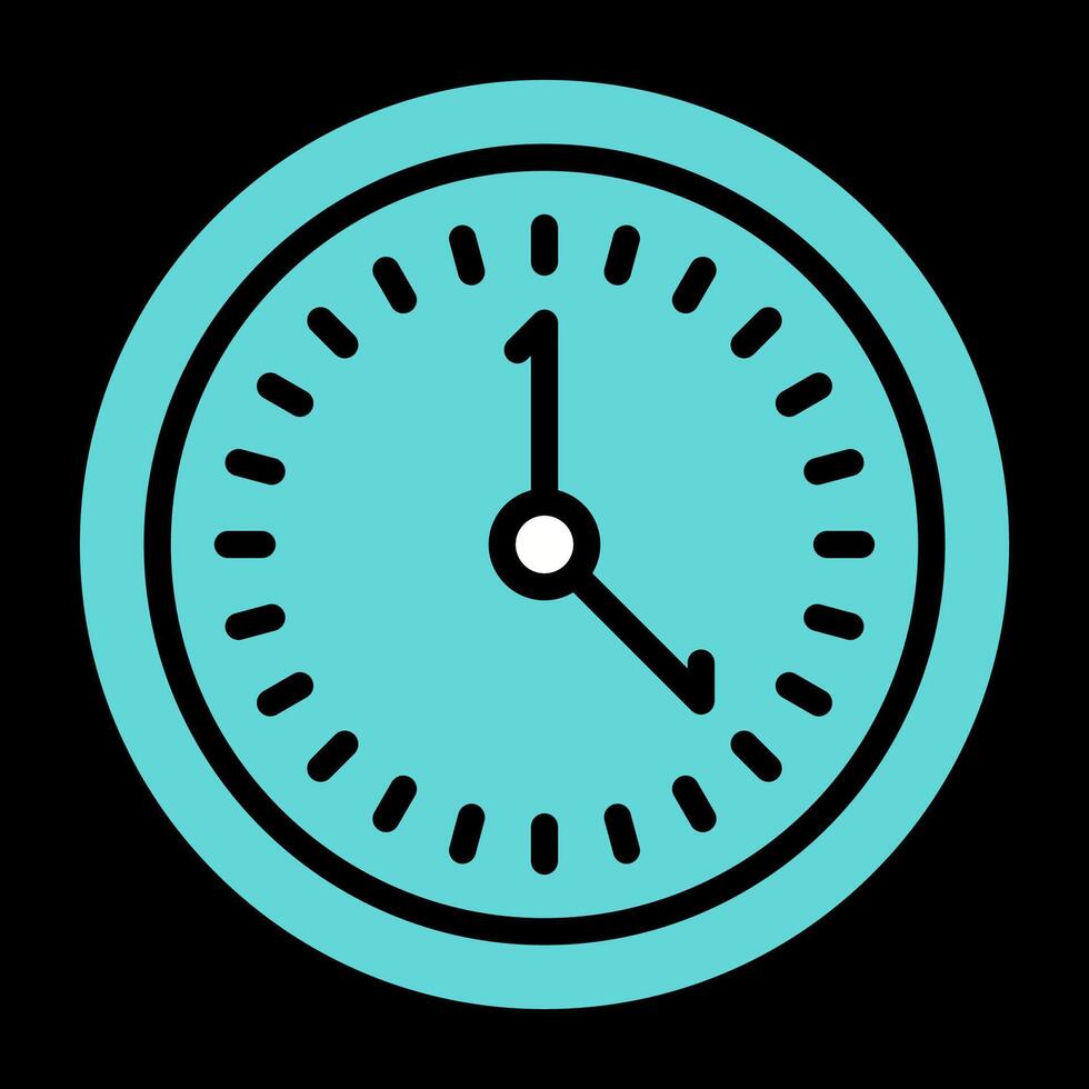 Clock Vector Icon