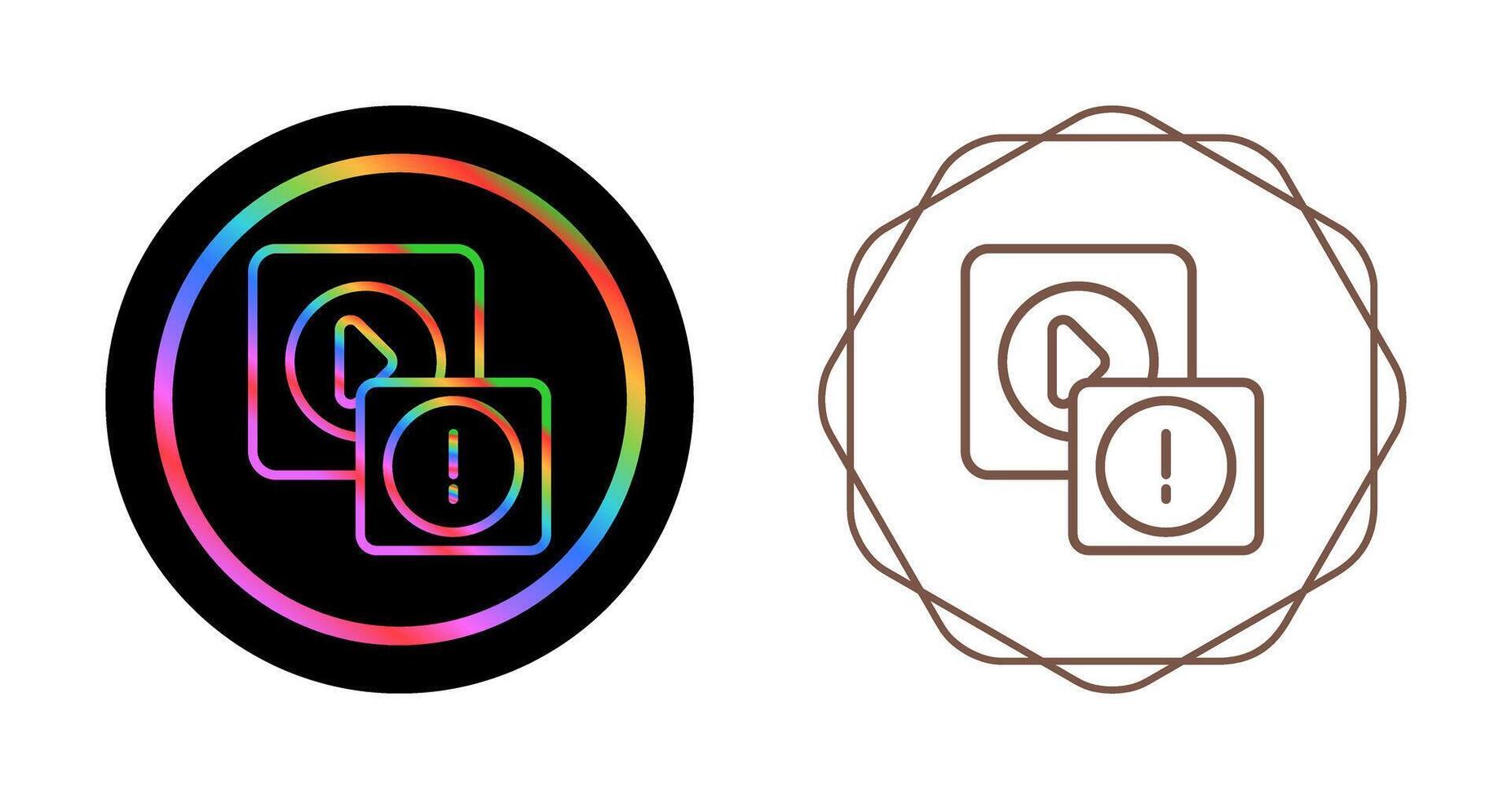 Error Vector Icon