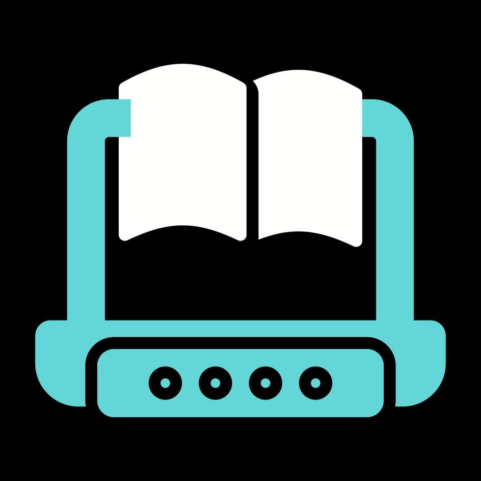 manual libro vector icono