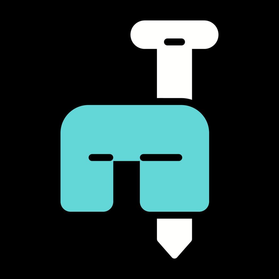 Cable Staples Vector Icon