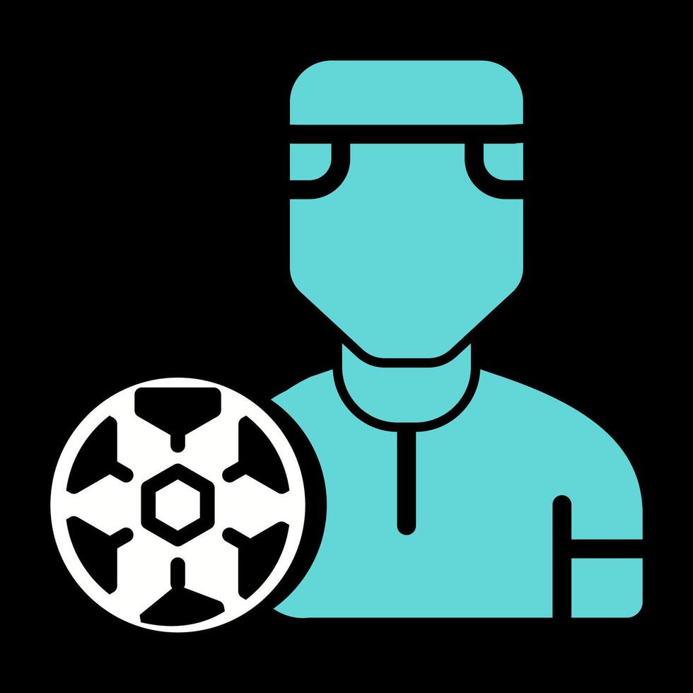 Soccer Coach Vector Icon