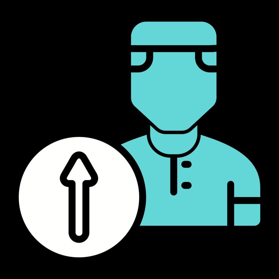 User Up Vector Icon