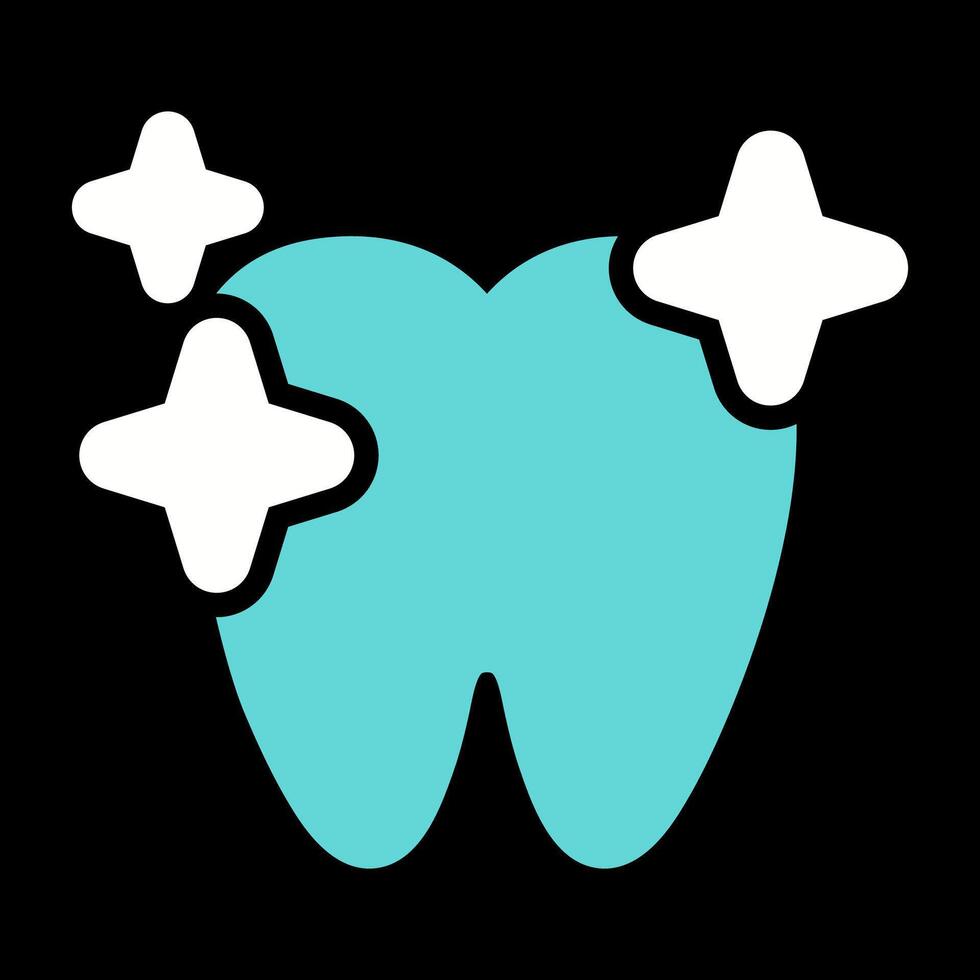 icono de vector de dientes