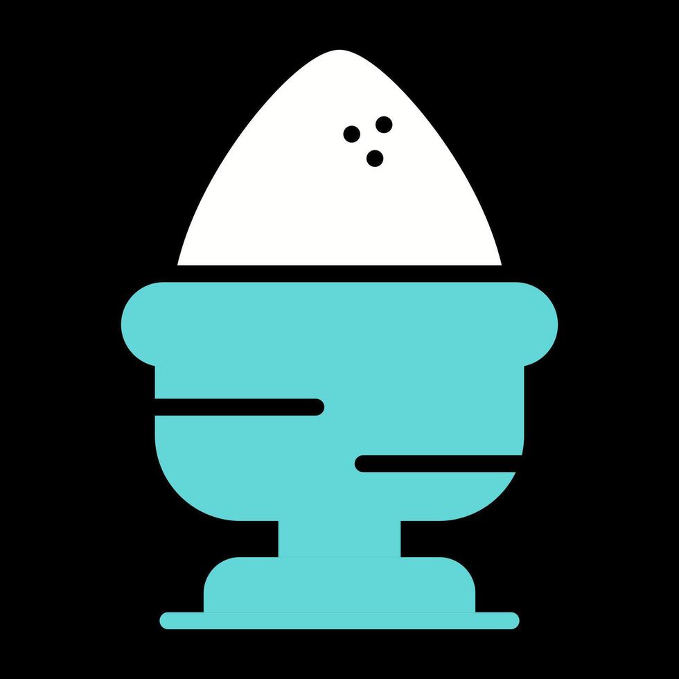 Boiled Egg Vector Icon