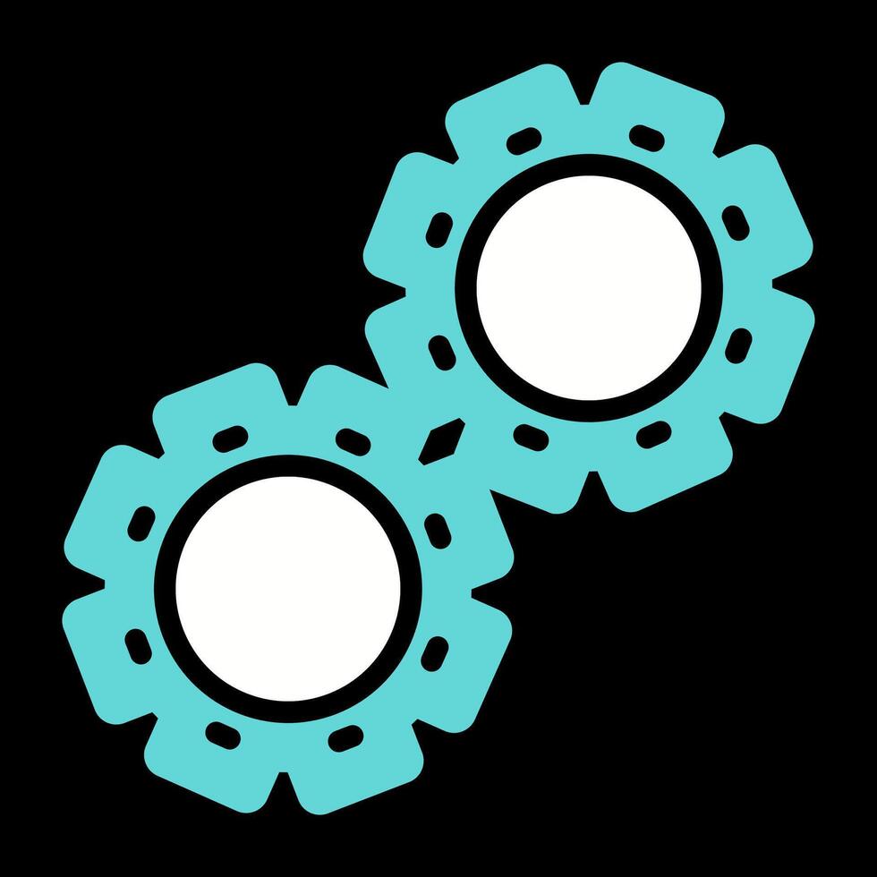 Gears Vector Icon