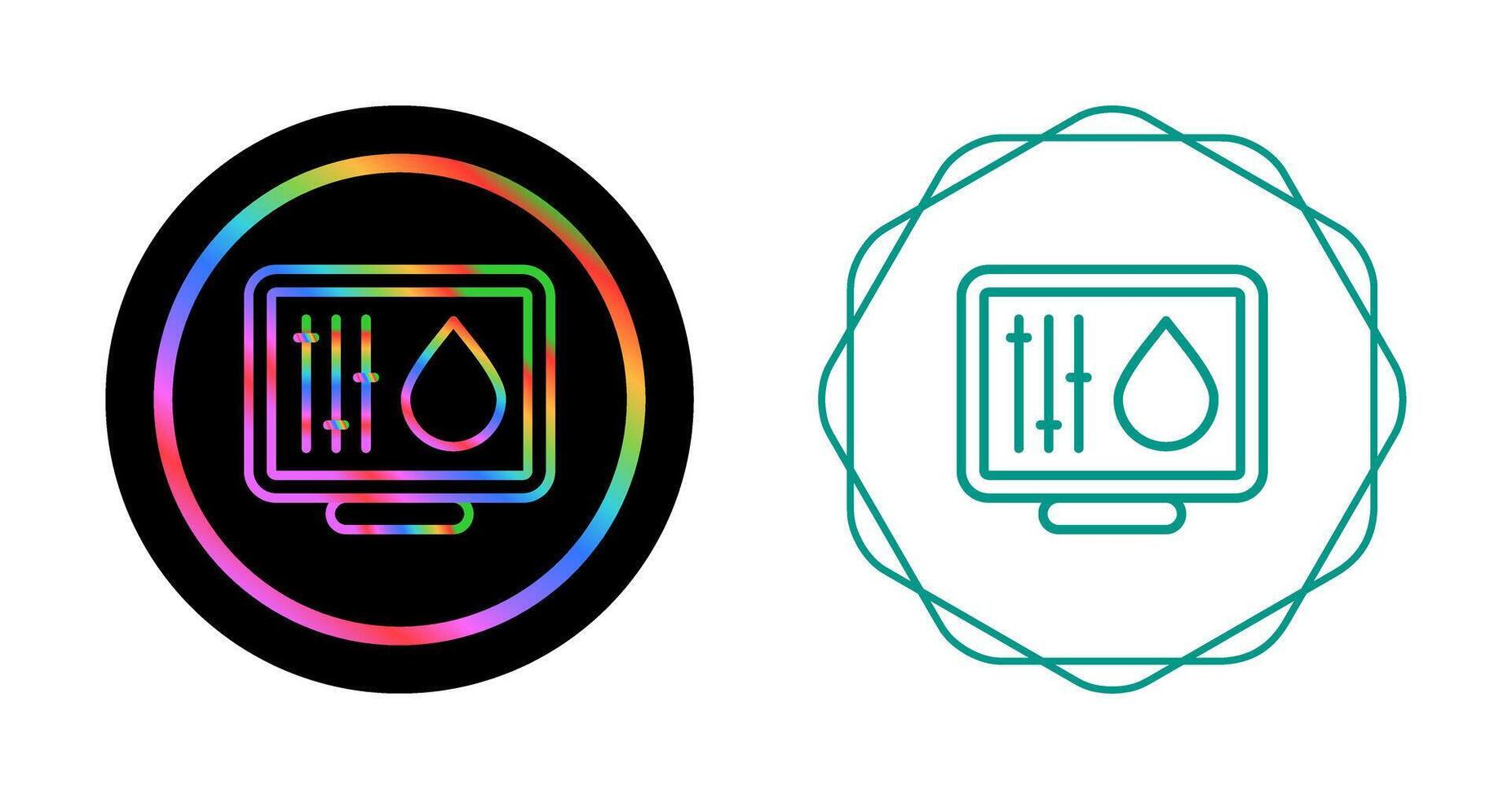 Desktop Computer Vector Icon