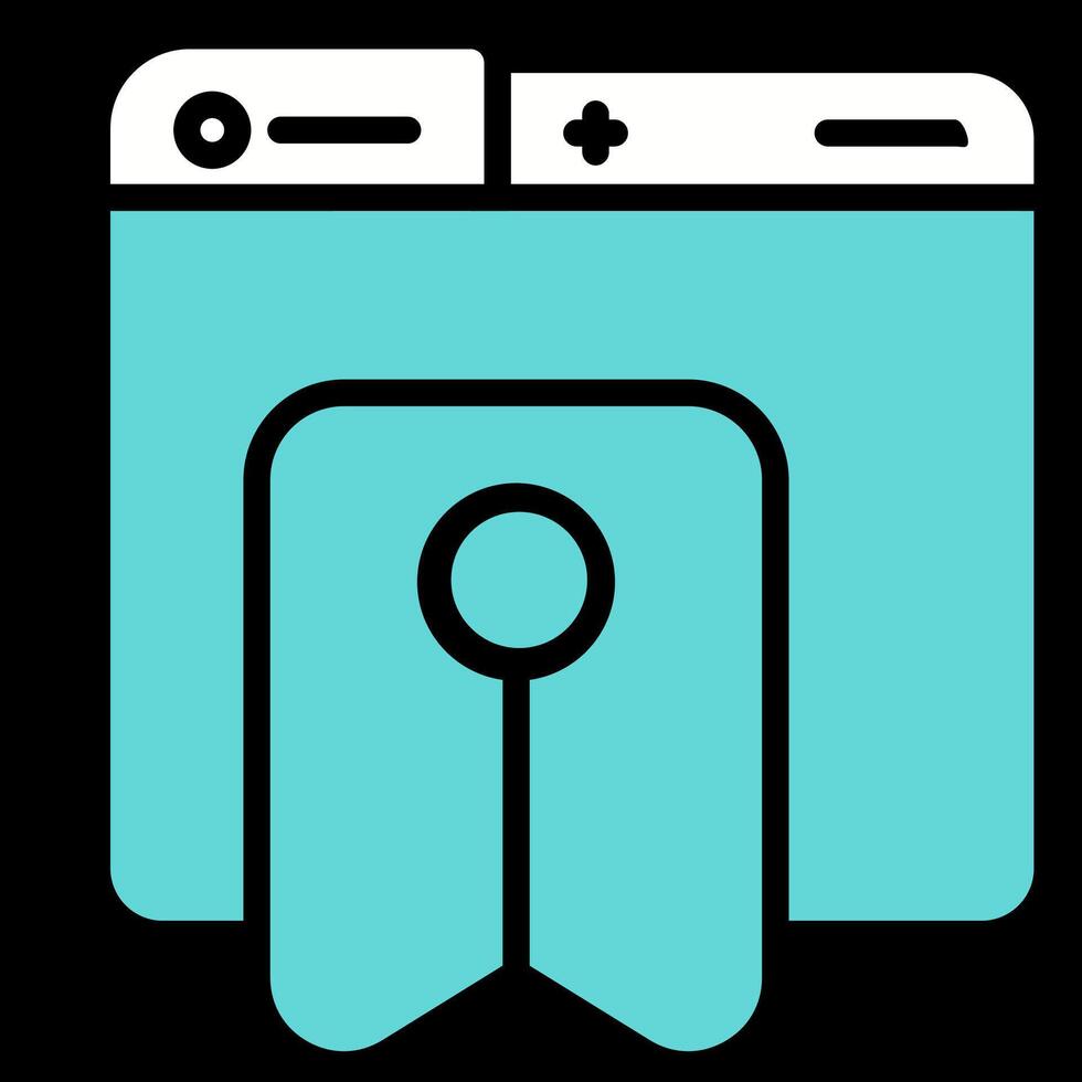 Bookmarked Vector Icon
