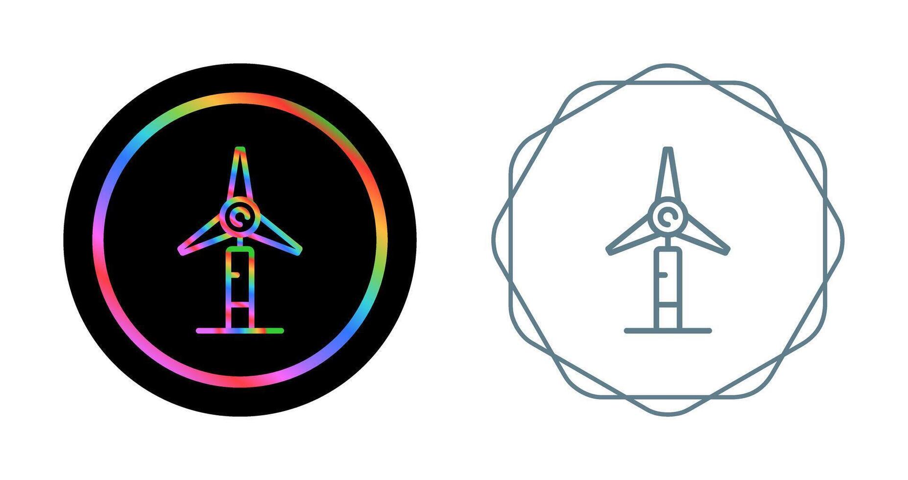 Windmill Vector Icon