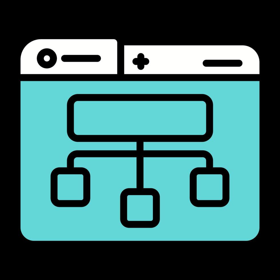 Site Map Vector Icon