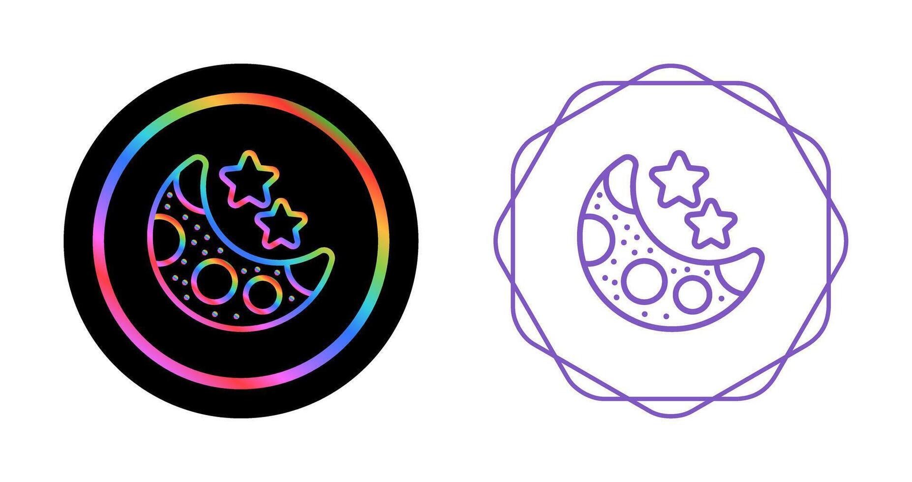 Moon Vector Icon