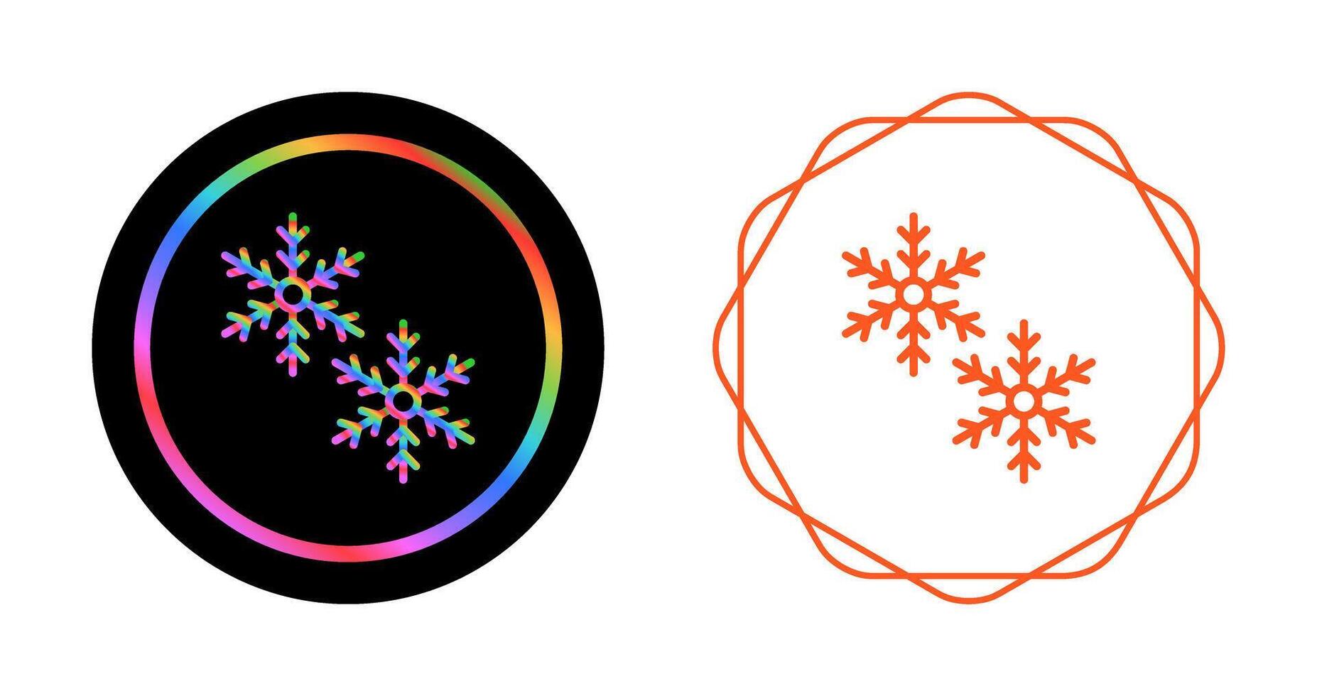 Snowflakes Vector Icon