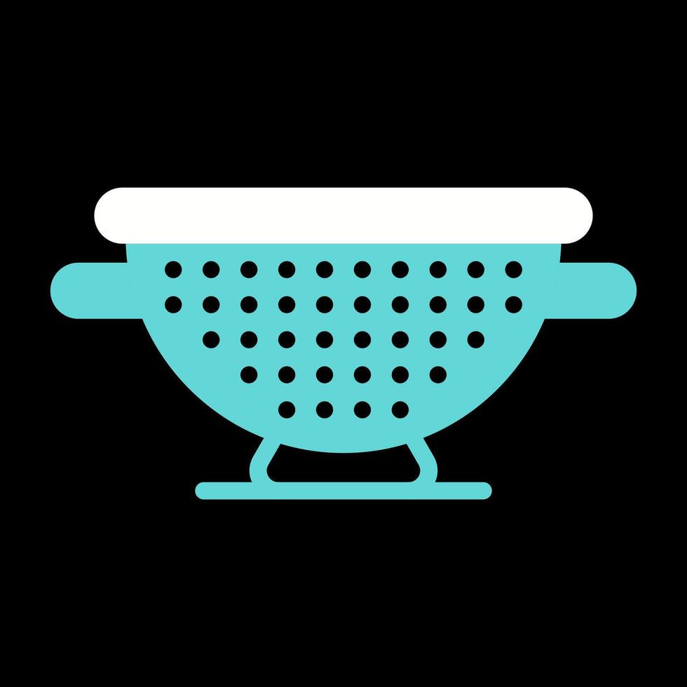 Colander Vector Icon