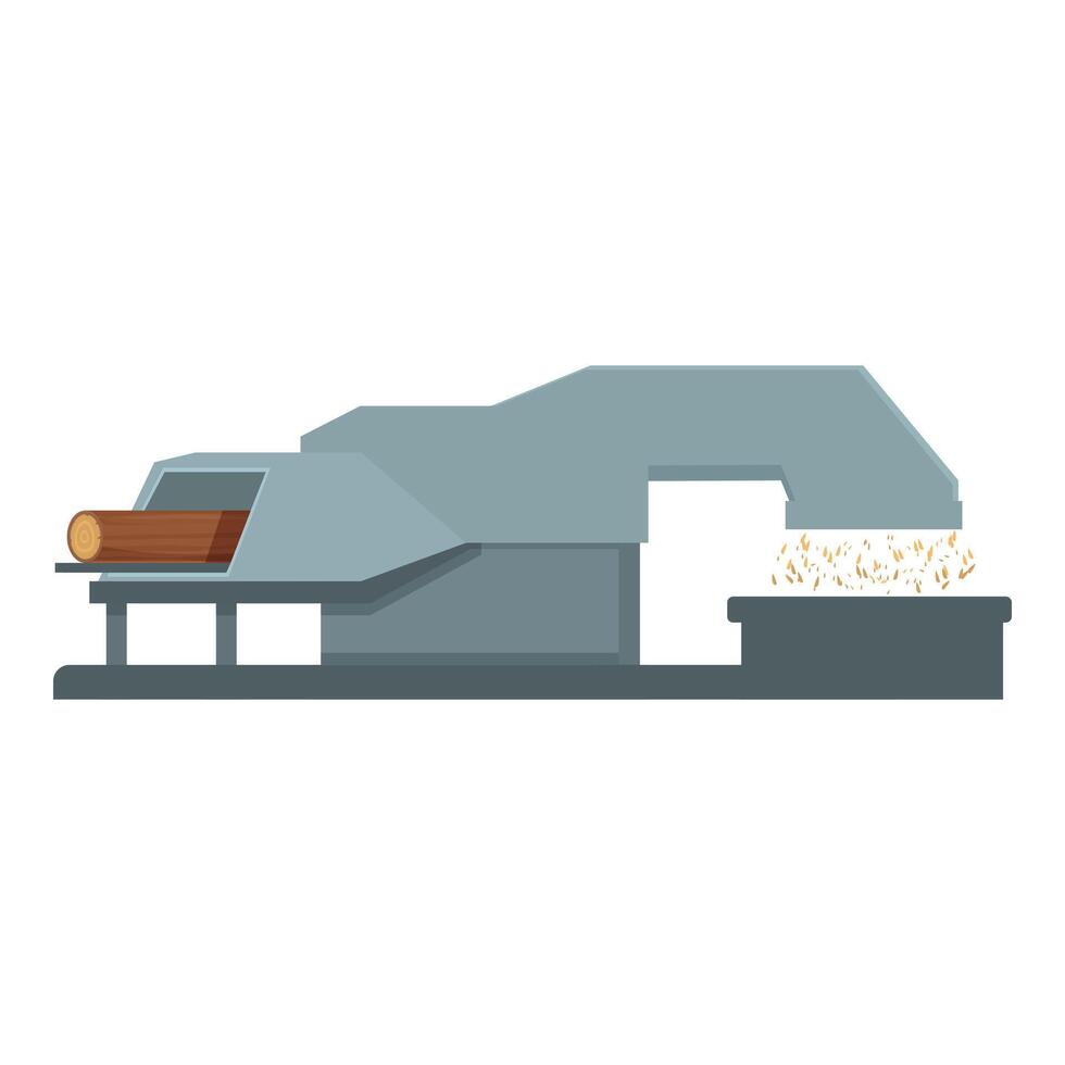 Press equipment icon cartoon vector. Roller process vector