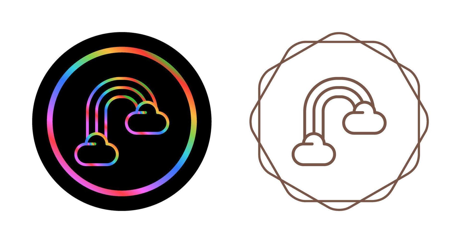 Rainbow Vector Icon