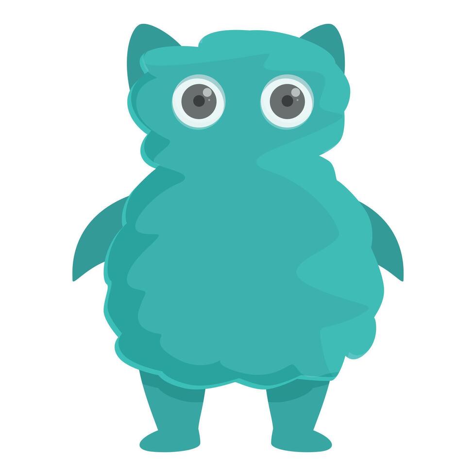 Monster icon cartoon vector. Alien animal vector