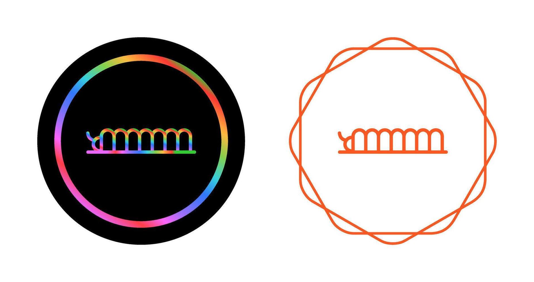 Caterpillar Vector Icon