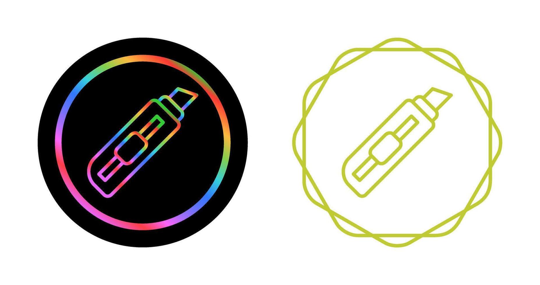 Utility knife Vector Icon