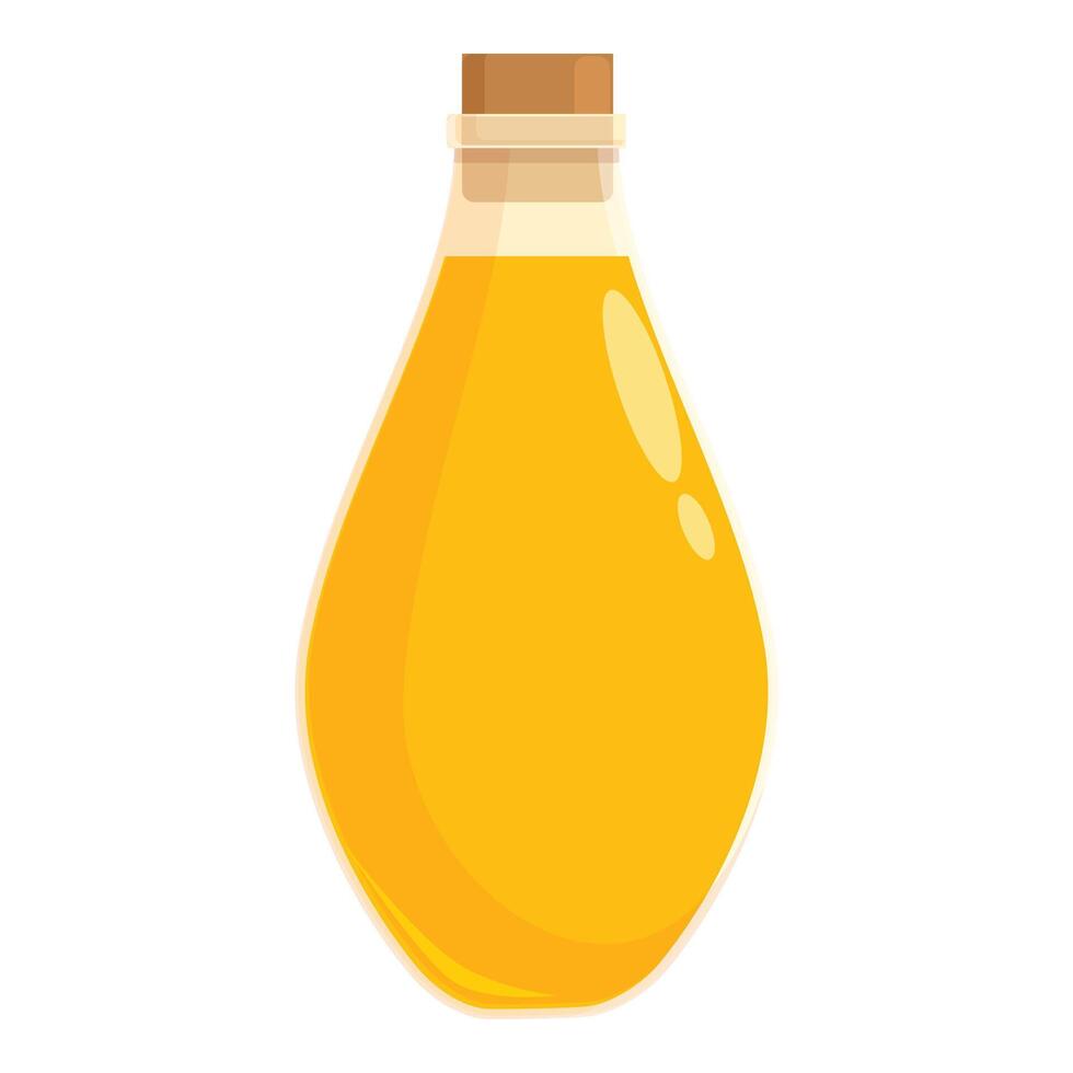 Rapeseed oil icon cartoon vector. Jug bottle vector