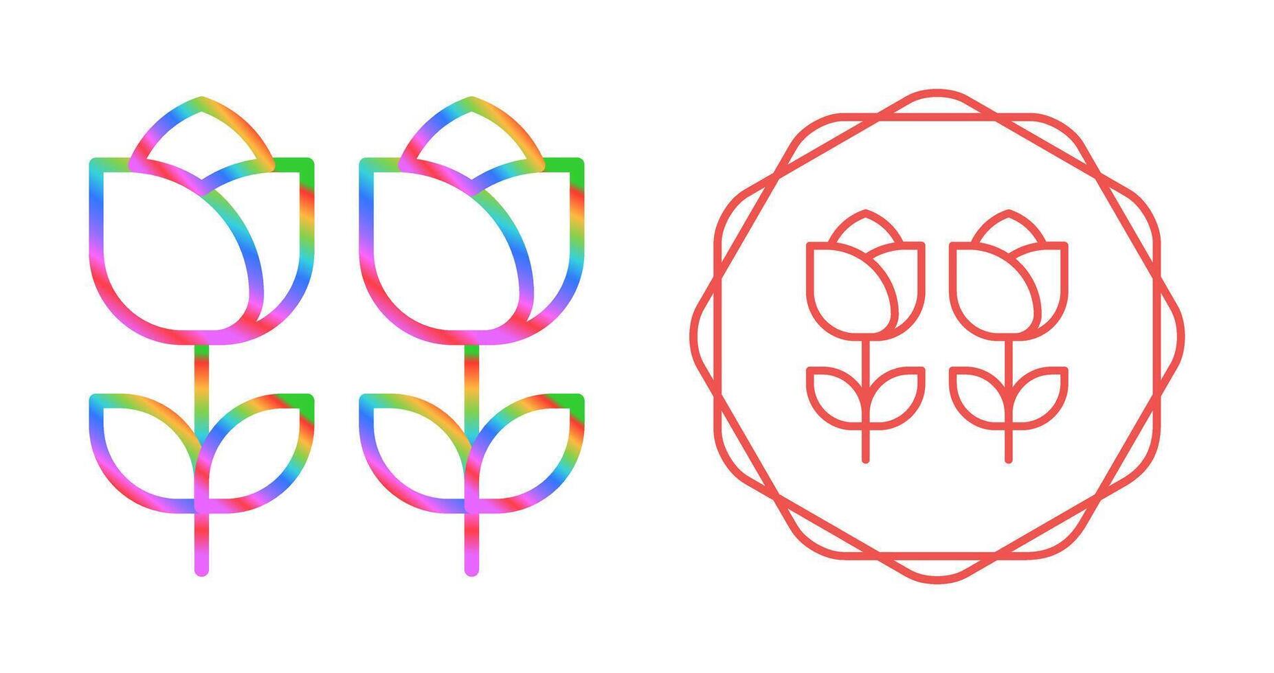 Roses Vector Icon