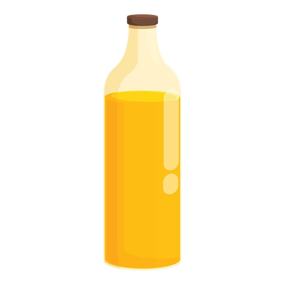 Bottle flora vegetation icon cartoon vector. Grain cooking vector