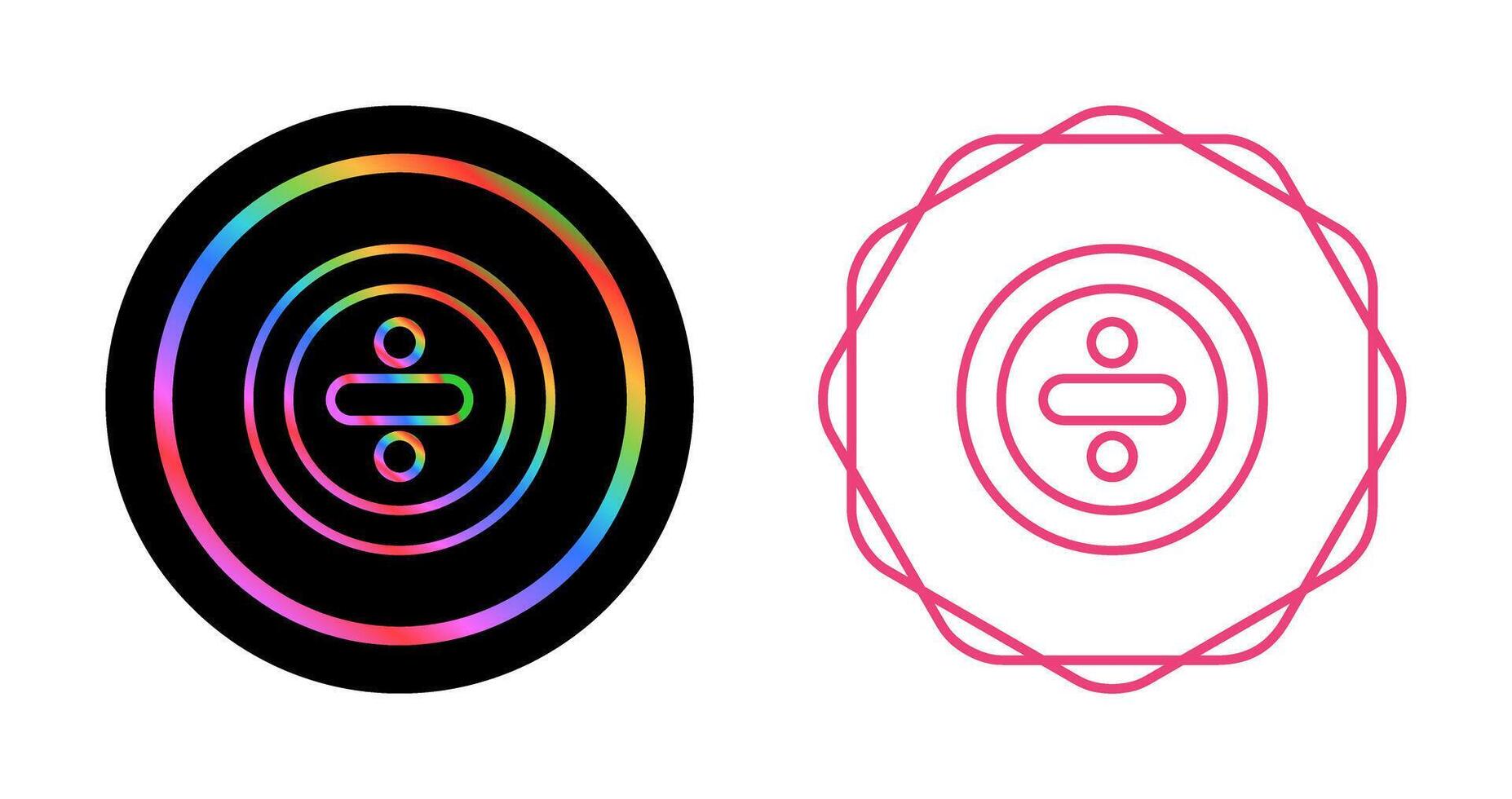 Division Vector Icon