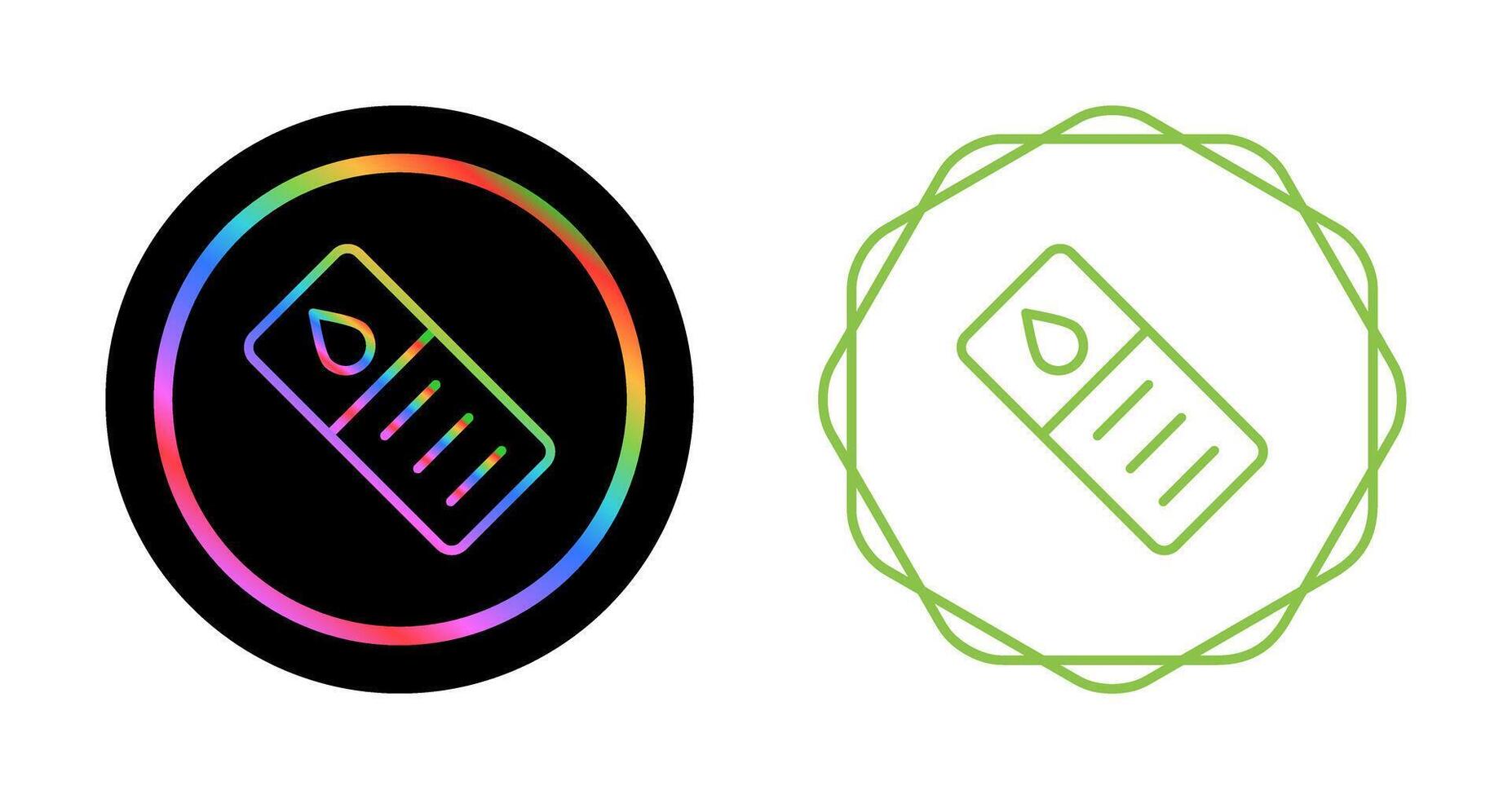 Microscope Slide Vector Icon