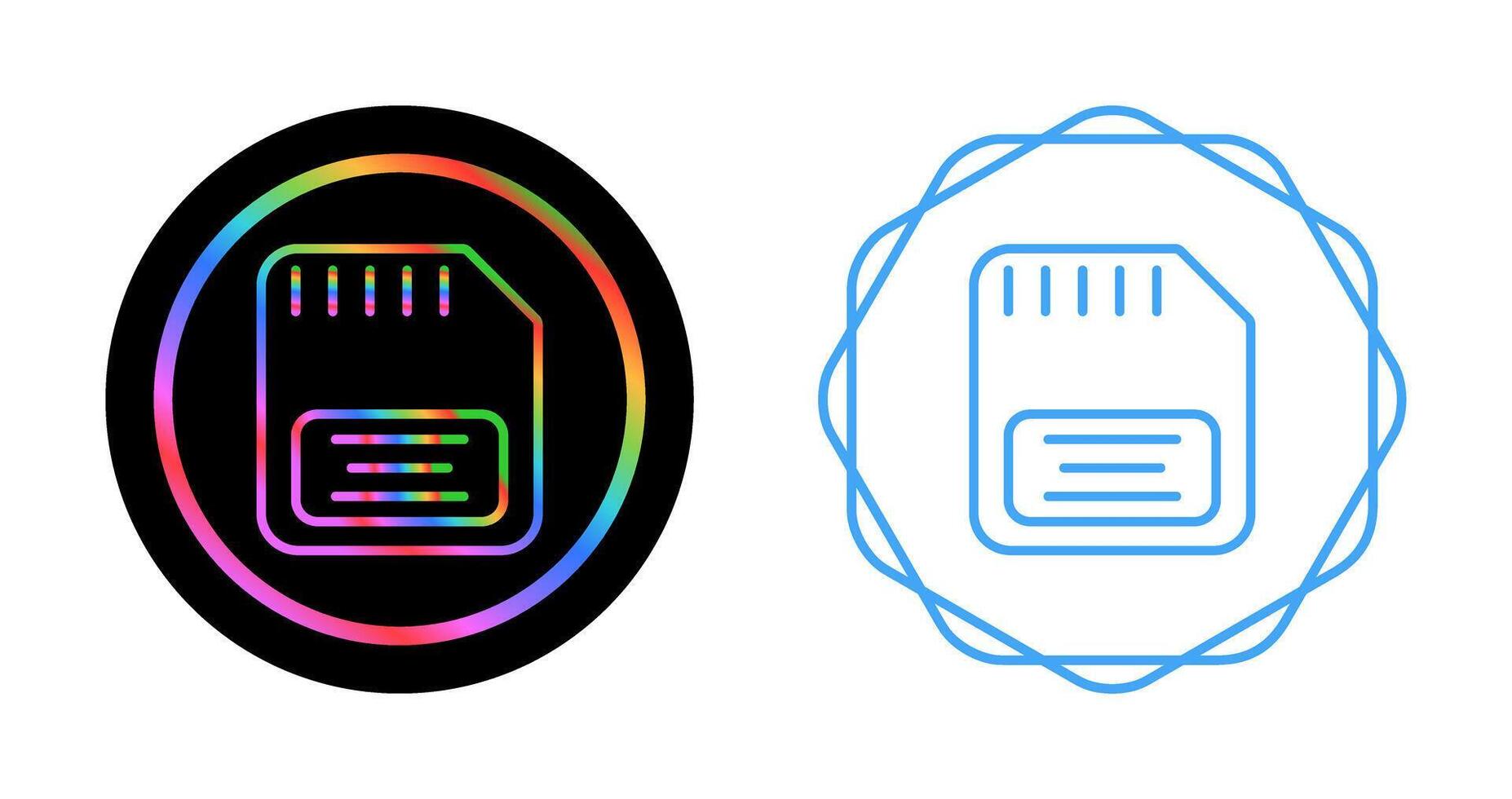 Memory Card Vector Icon