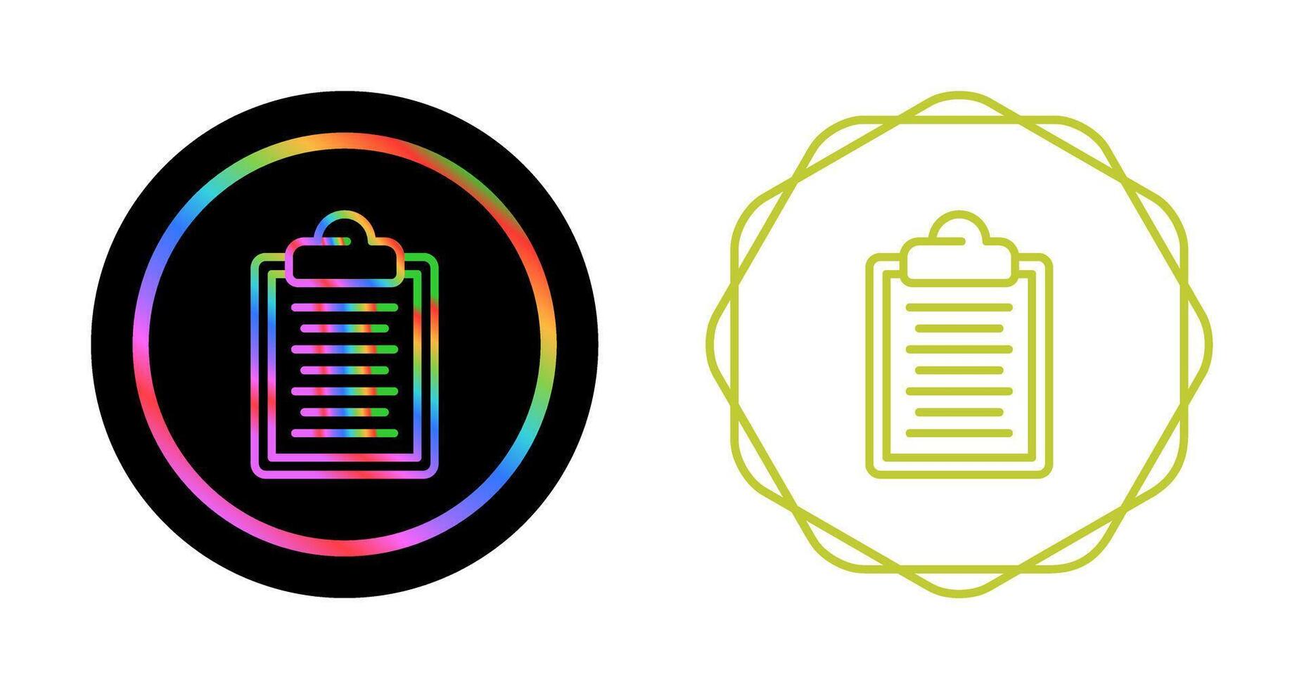 Clipboard Vector Icon