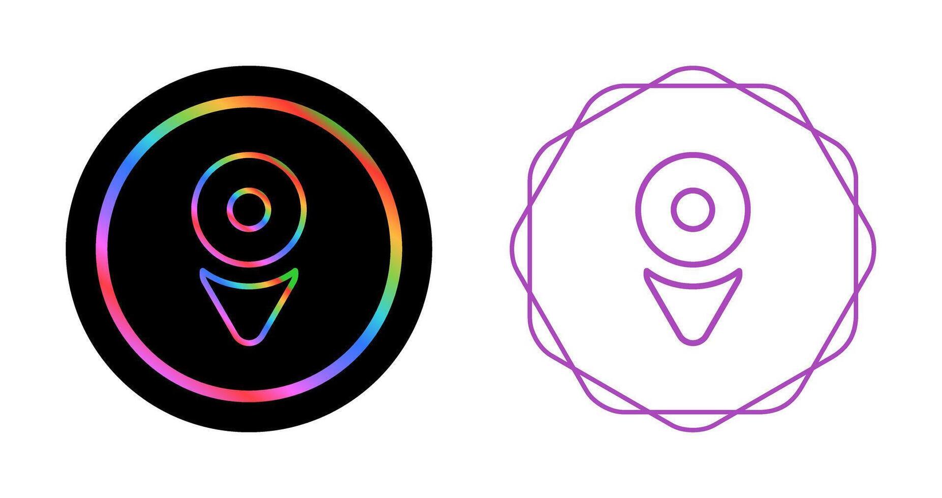 Scroll Down Vector Icon