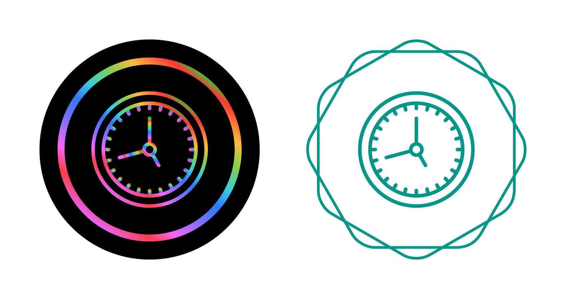 Clock Vector Icon