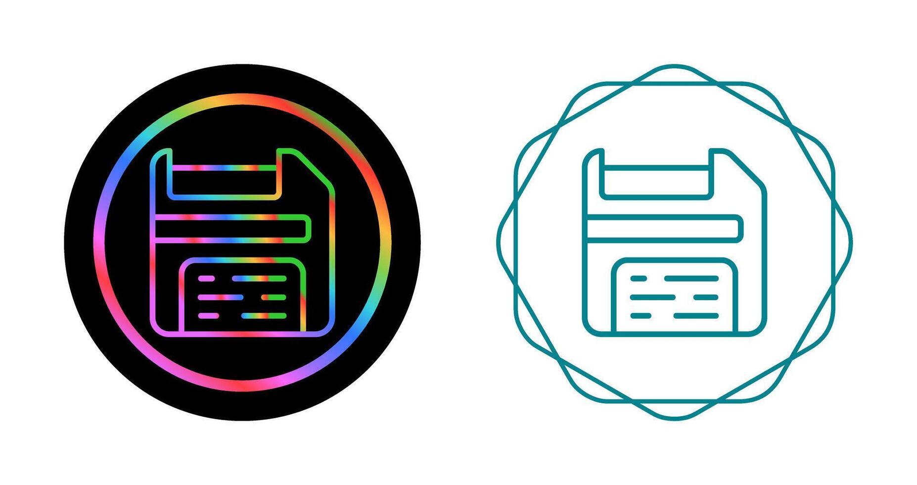 Floppy Disk Vector Icon