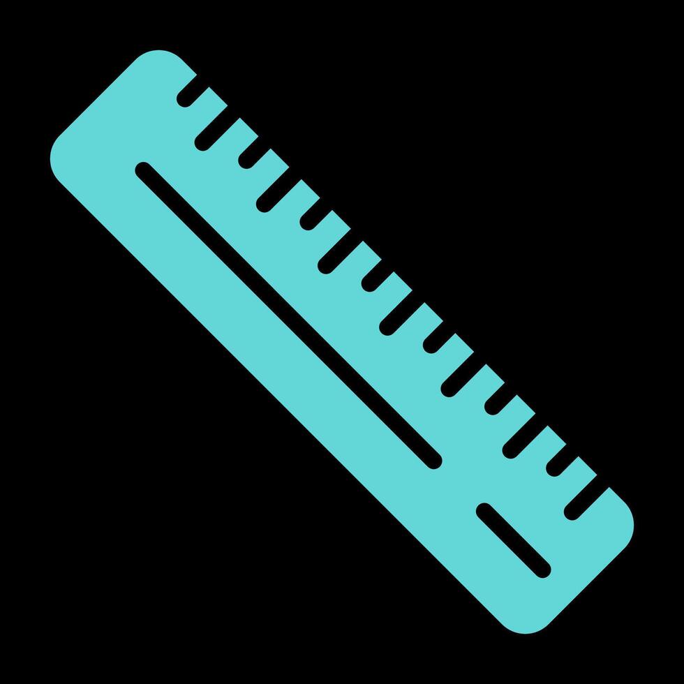 Straight Ruler Vector Icon