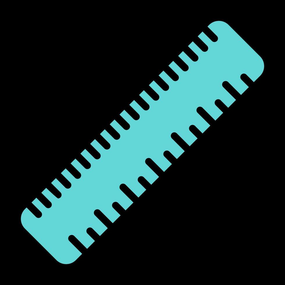 Straight Ruler Vector Icon