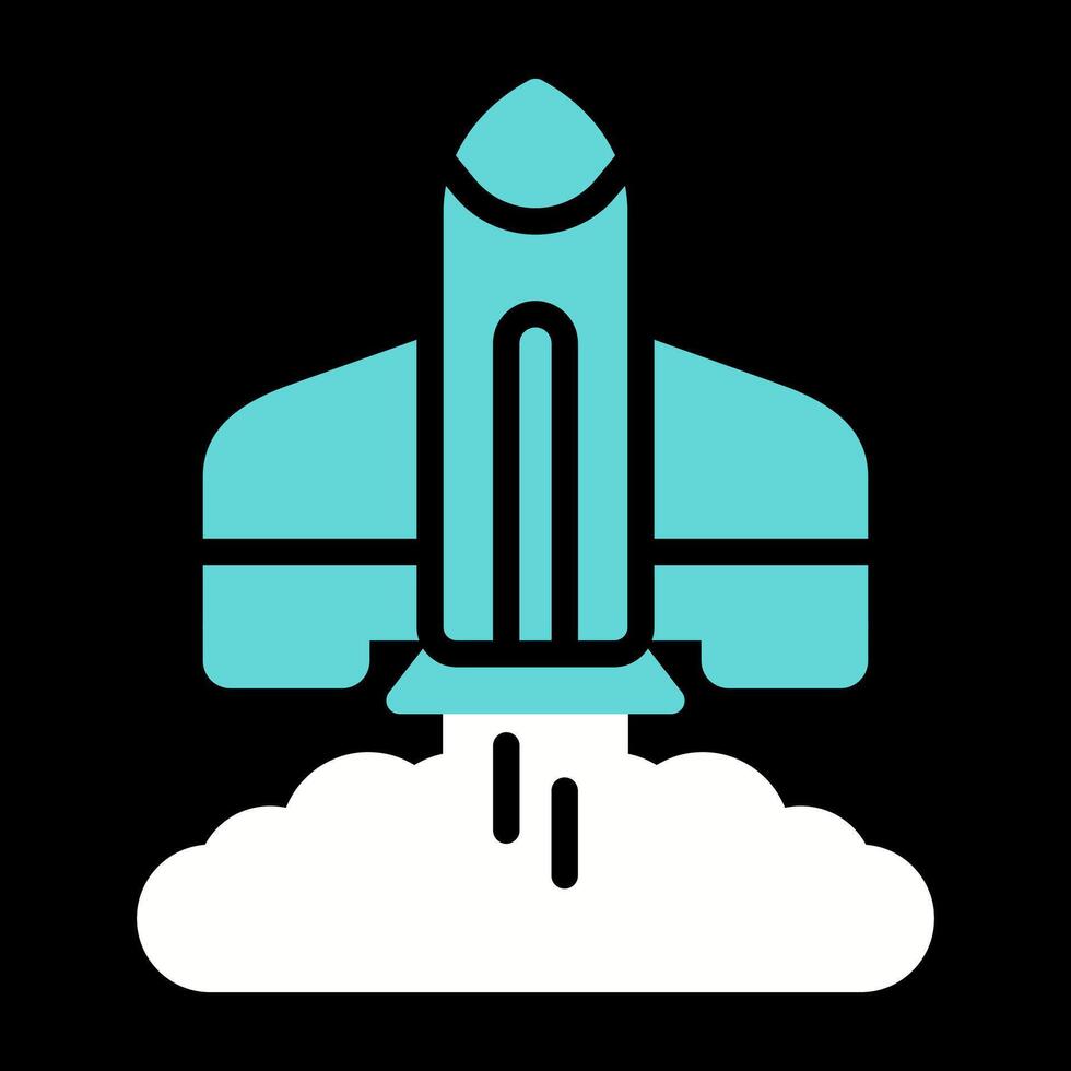 Rocket Launch Vector Icon