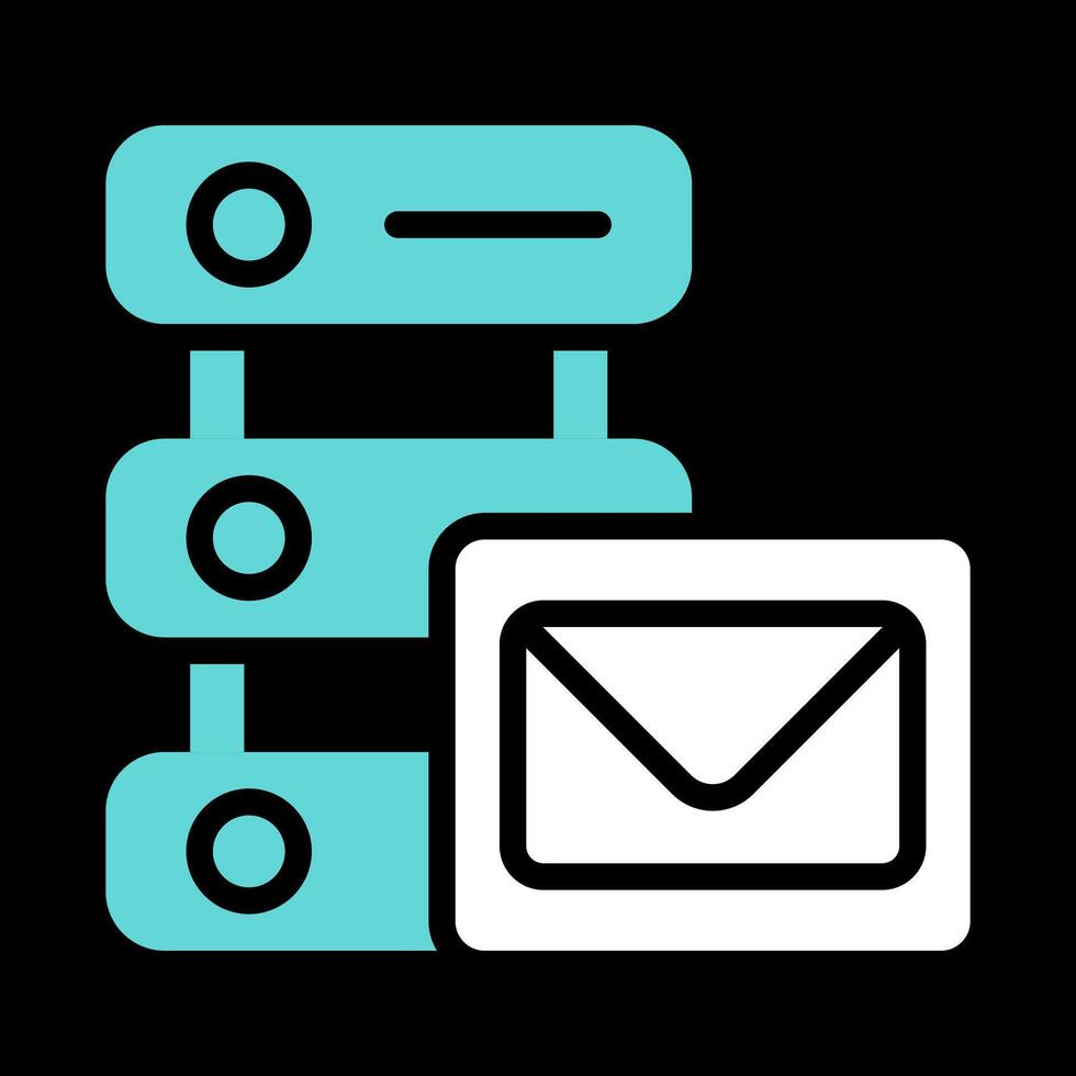 smtp servidor vector icono