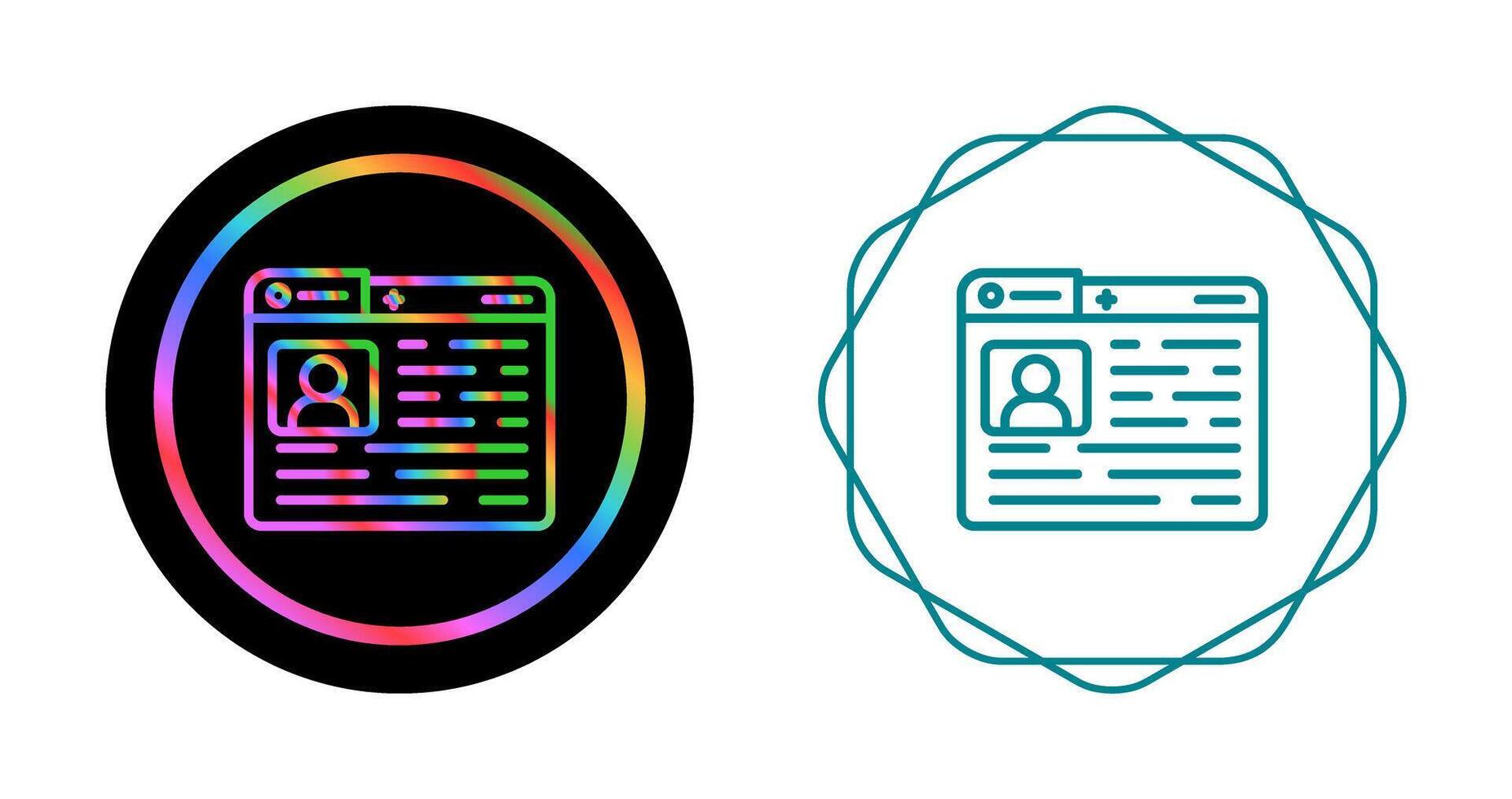 Profile Vector Icon