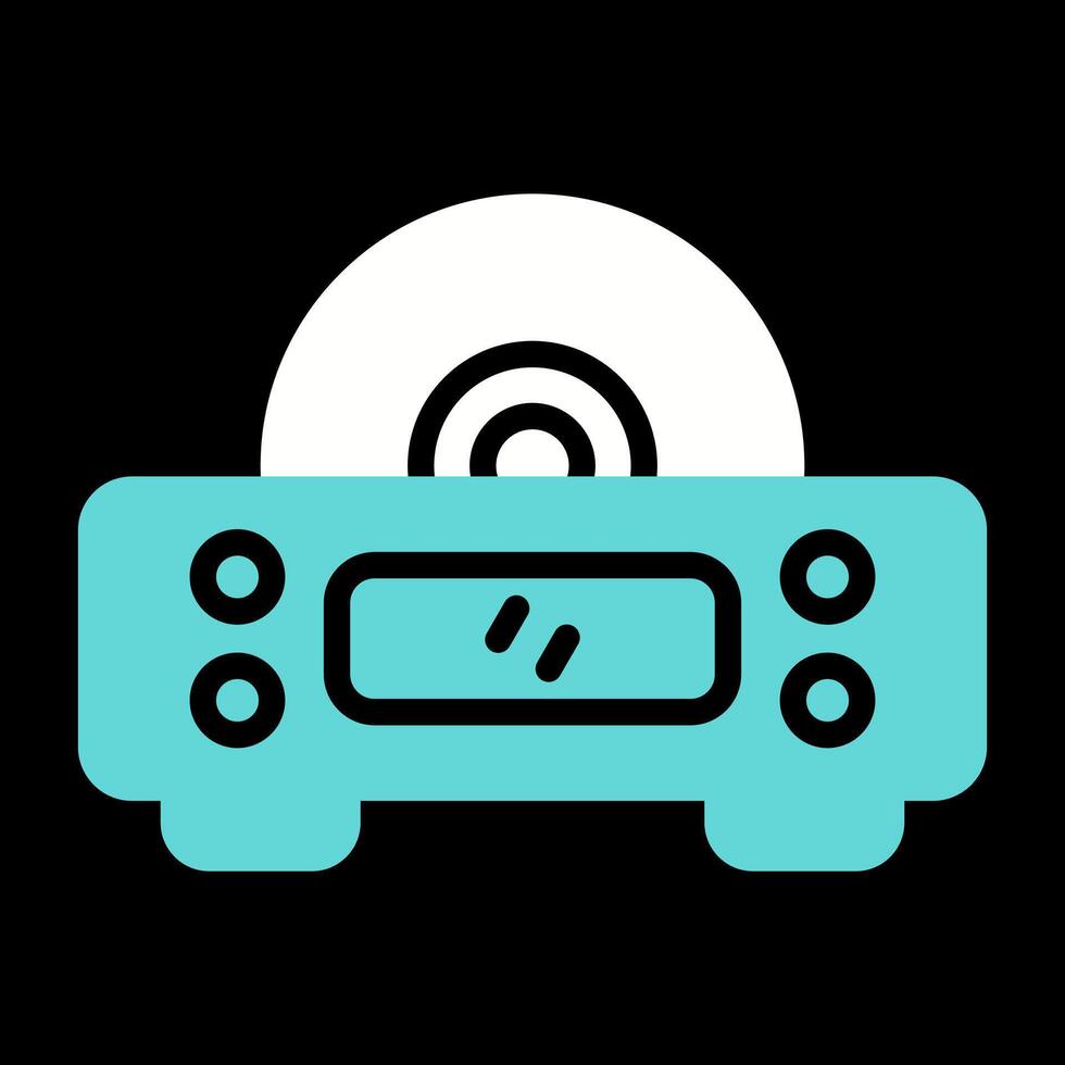Cd Player Vector Icon