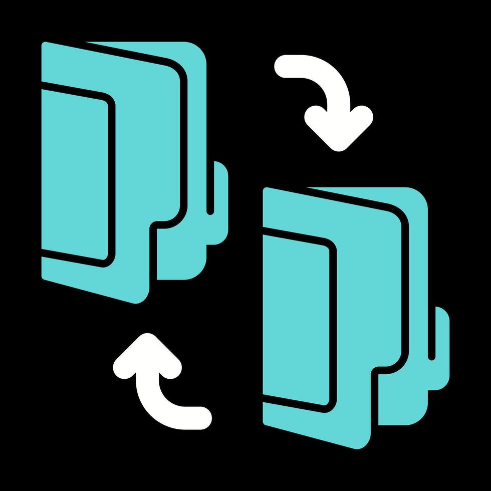 Folder Management Vector Icon