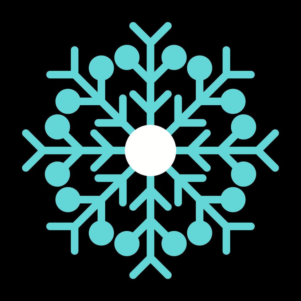Snowflake Vector Icon