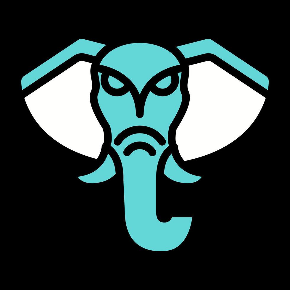 Elephant Vector Icon