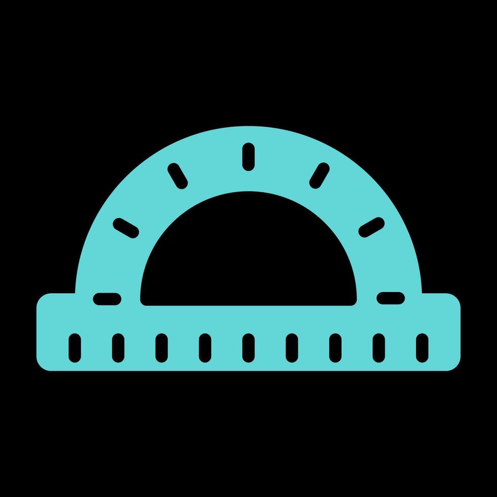 Protractor Vector Icon