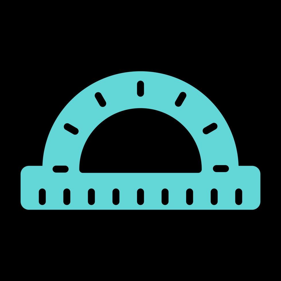 Protractor Vector Icon