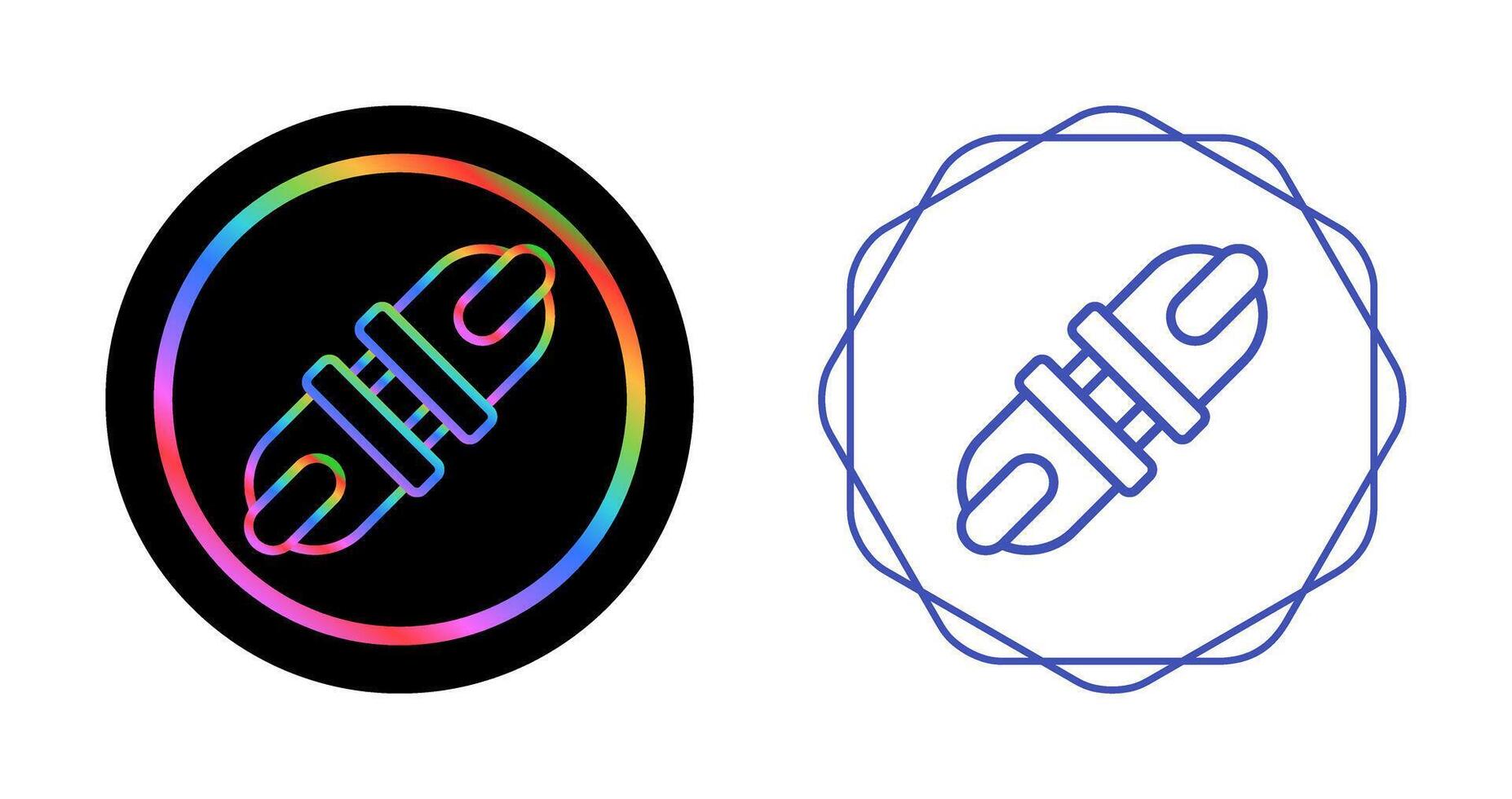 Unplugged Vector Icon